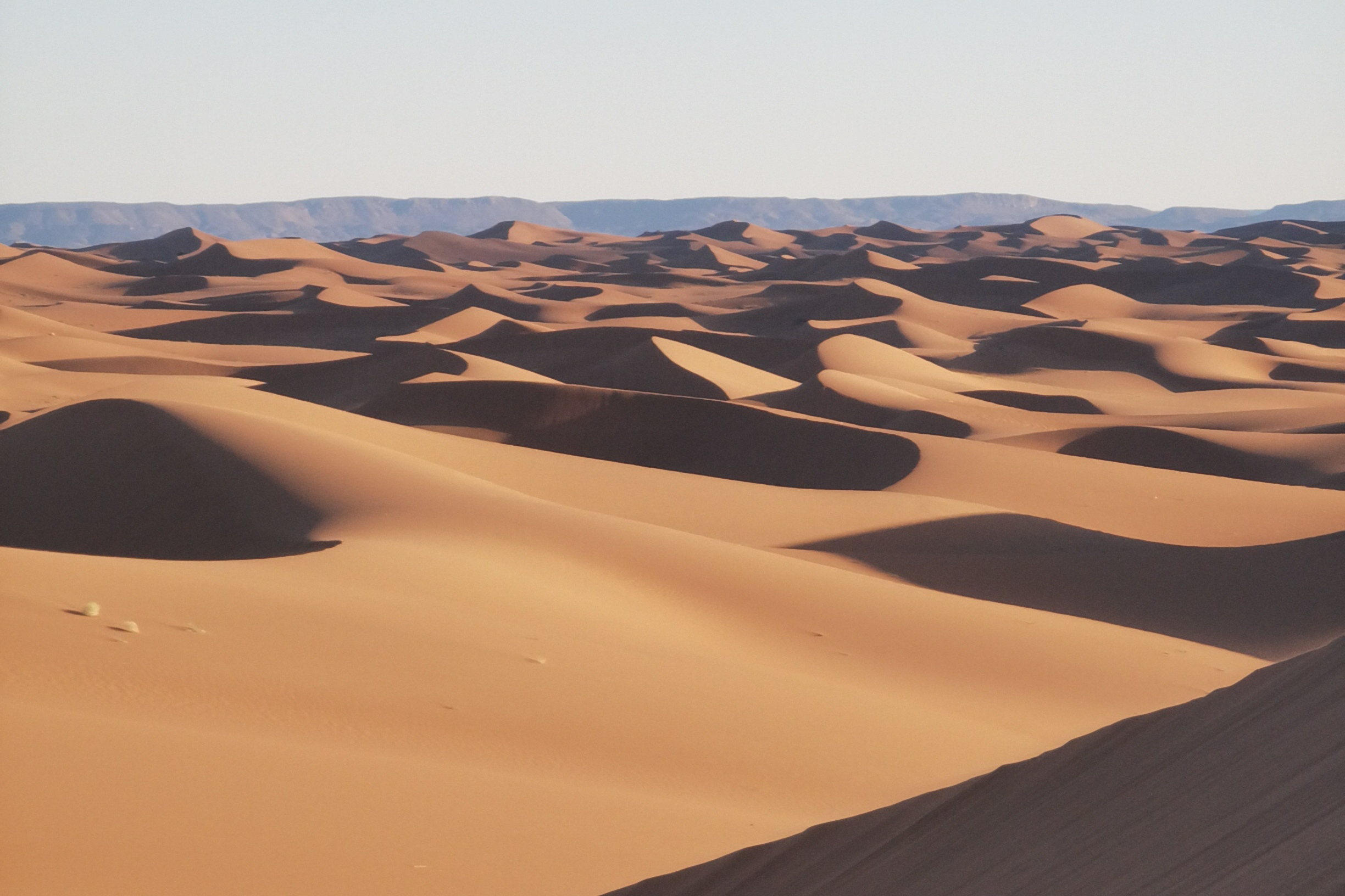 Dunas en el desierto de Erg Chegaga, Marruecos