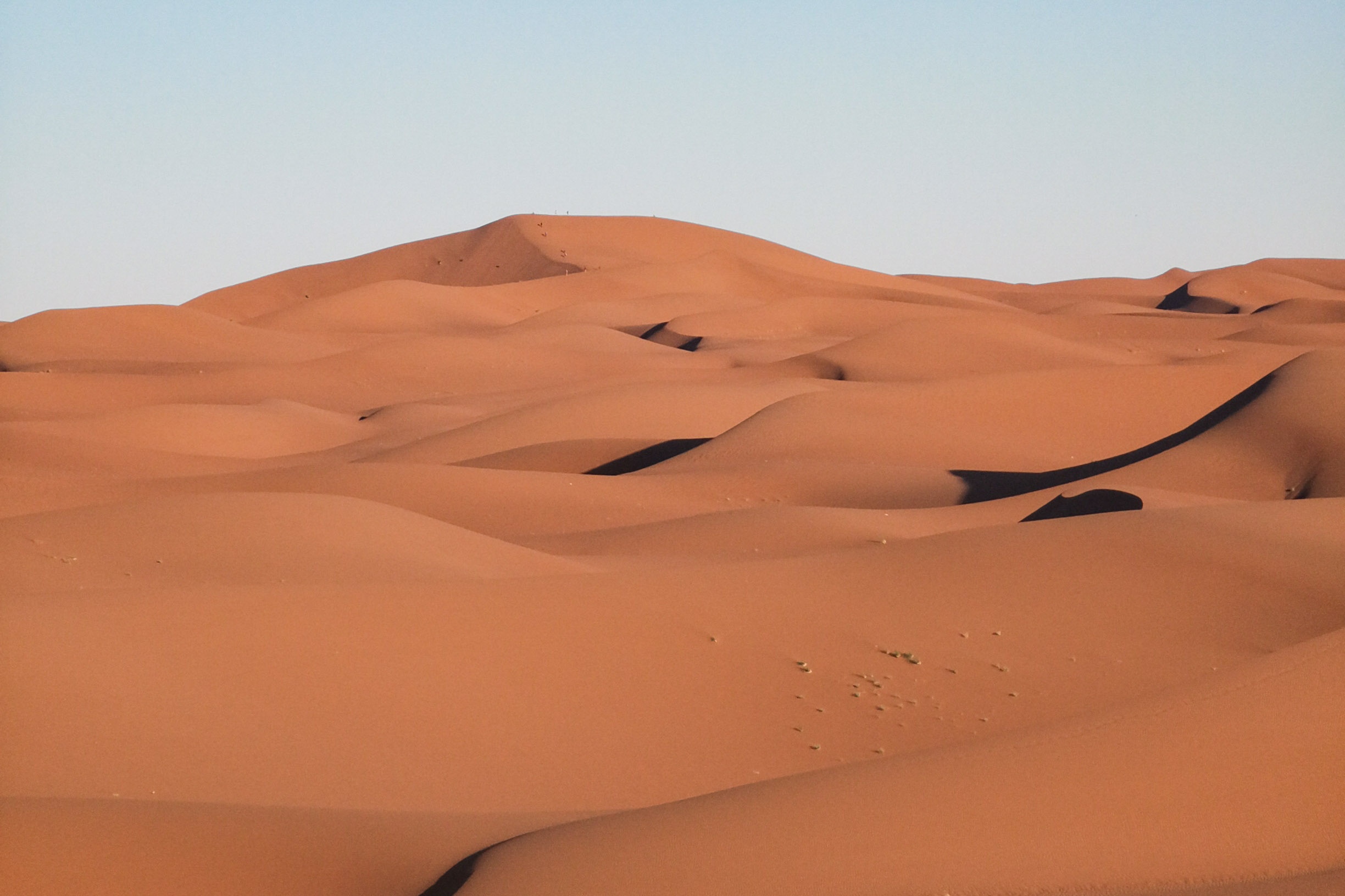 Dunas en el desierto de Erg Chegaga, Marruecos