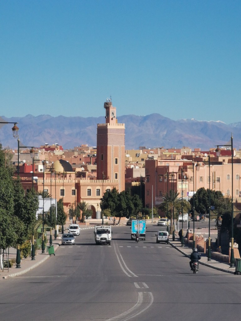 vista de la ciudad de Ouarzazate