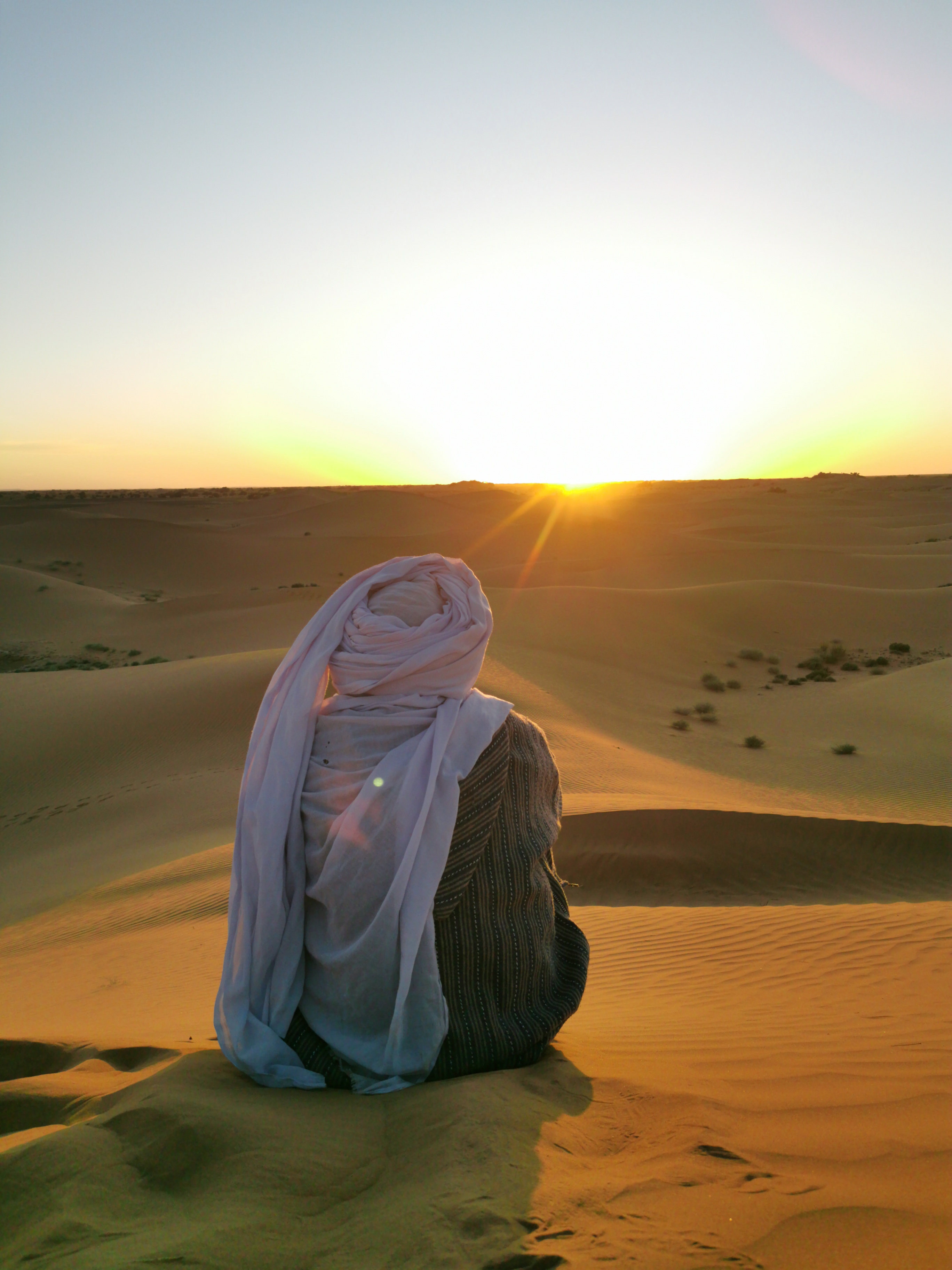 atardecer en las dunas
