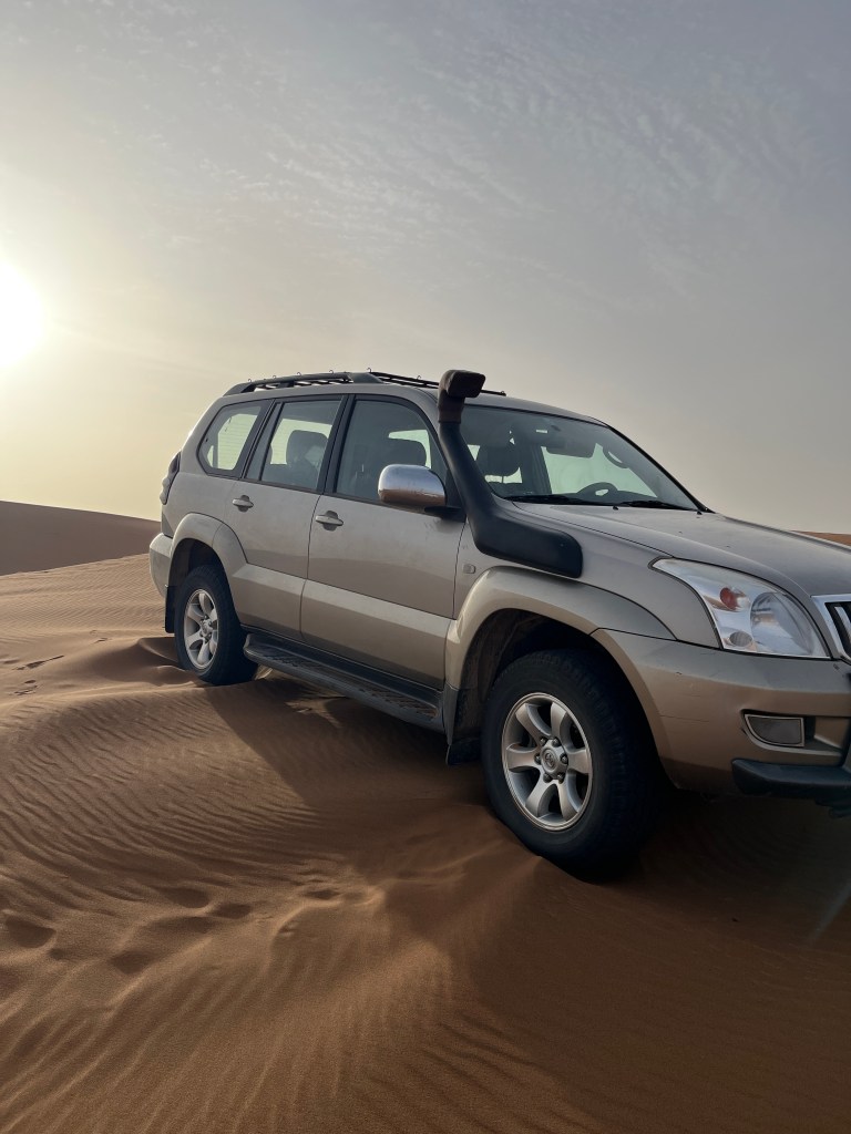 4x4 en las dunas del desierto