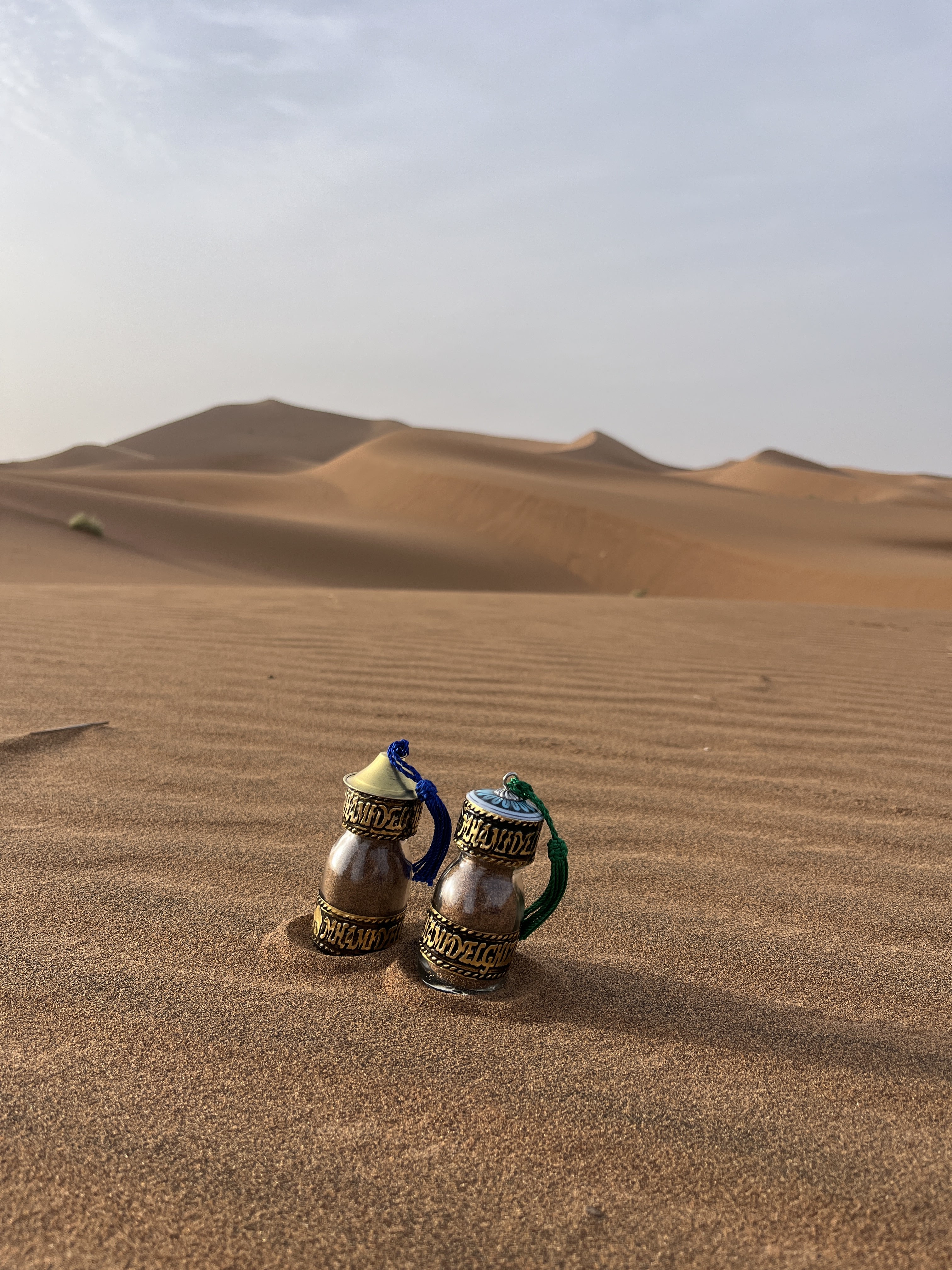 Dunas en el desierto de Marruecos