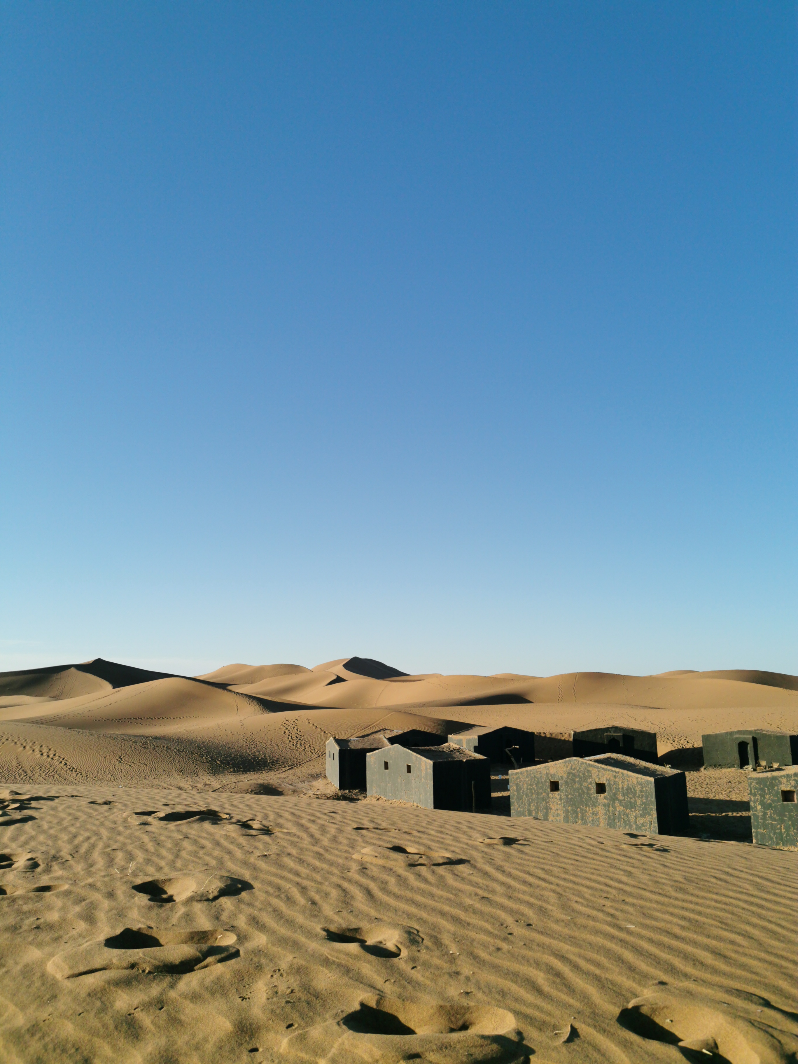 campamento de khaimas en Erg Chegaga