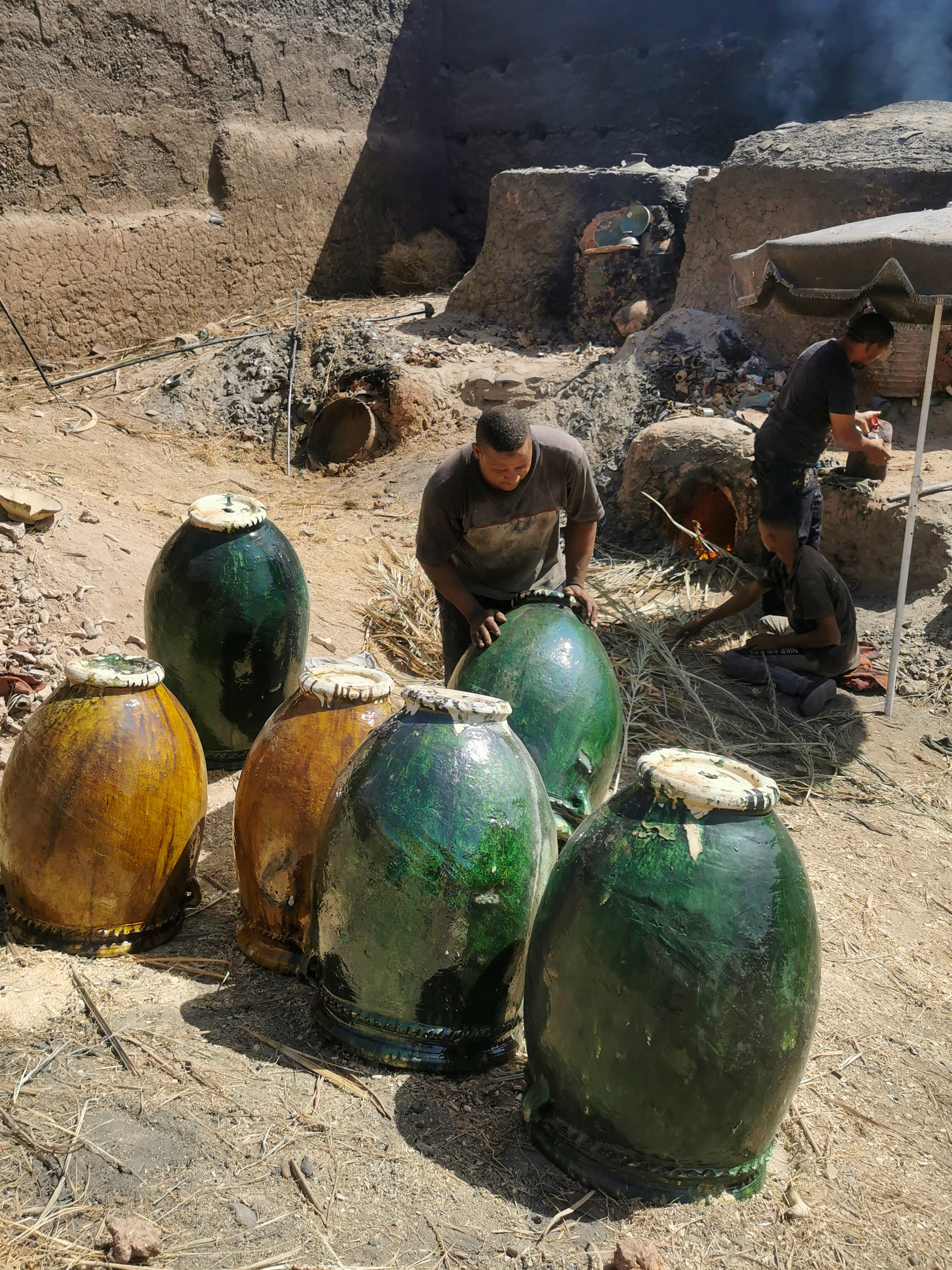 cerámica en Tamegroute