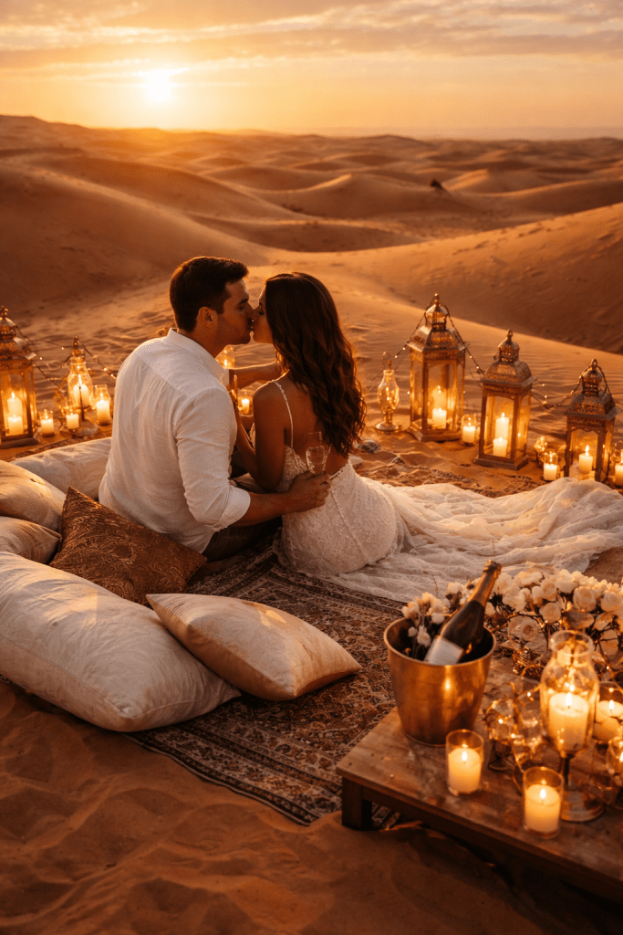 honey moon in the sahara desert